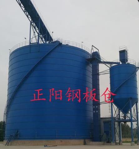 牡丹大型矿粉钢板库