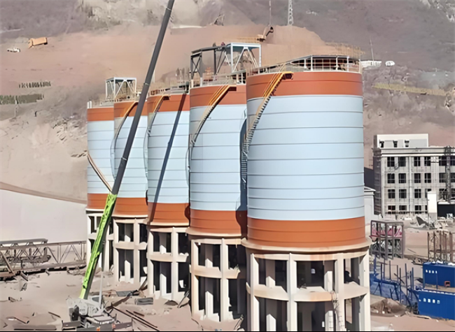 牡丹高架钢板仓